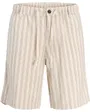 Short Homme Jpstjaiden Bondi Linen Stripe Short Reg