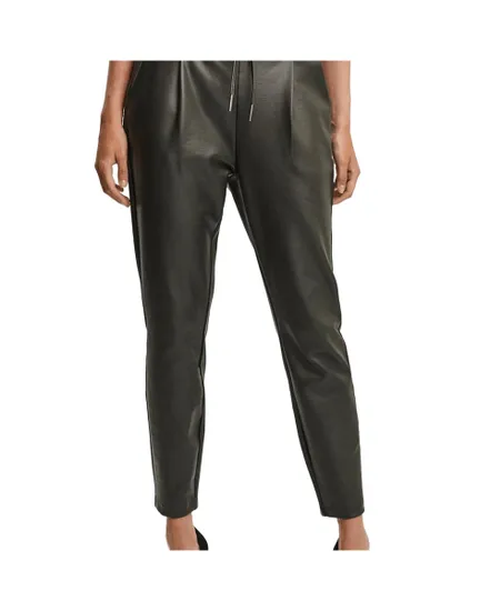 Pantalon Femme VMEVA Loose String Coated