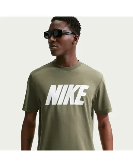 T-shirt Homme M NK CLUB VARSITY SS LIFESTYLE Vert