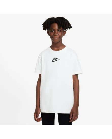 T-shirt manches courtes Enfant U NSW TEE PREM ESSNTLS Blanc