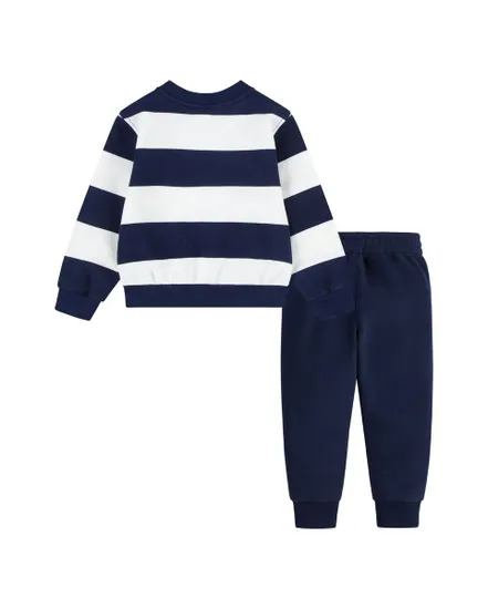 Survêtement Jeune enfant NKN N NSW CLUB SNL STRIPE CREW Bleu