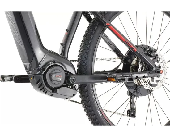 VTT électrique semi rigide Homme CAIRON S 5.0 DIAMANT Noir/Rouge