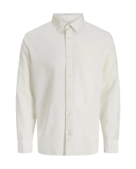 Chemise Homme JJEBREEZE Linen Blend Shirt L/S SN