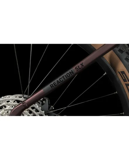 VTT électrique semi rigide Unisexe REACTION HYBRID SLX 750 Bordeaux