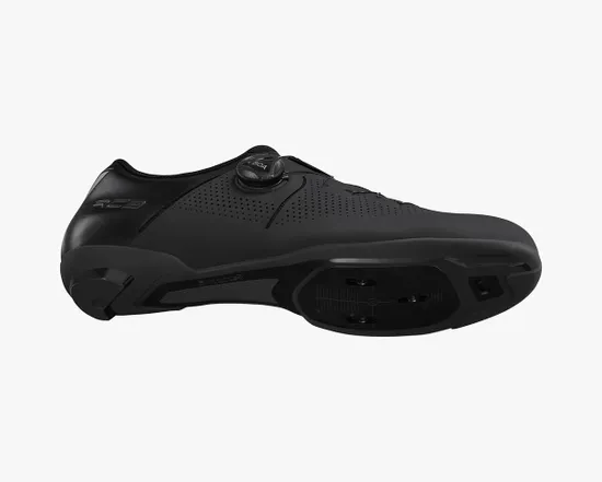 Chaussures Route Homme RC3 LARGES Noir