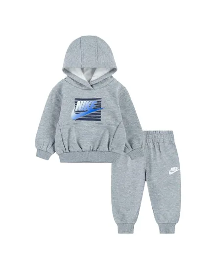 Survêtement Bébé NKB B NSW GRADIENT FUTURA PO S Gris