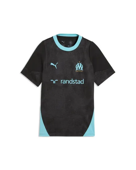 Maillot de football Enfant OM TRAINING JERSEY JR Noir