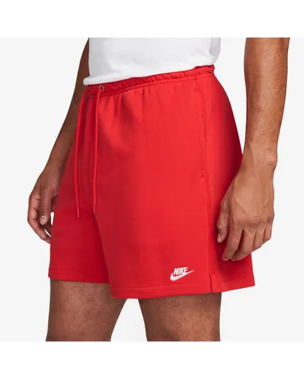 Short Homme M NK CLUB FLOW FT SHORT Rouge