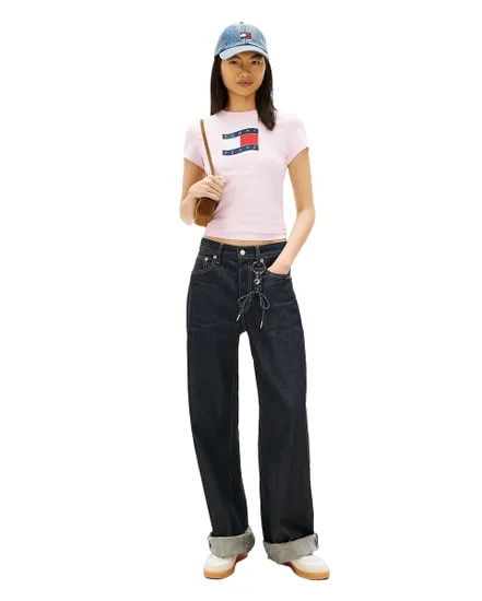 T-Shirt Femme TJW Slim Wavy Flag Tee