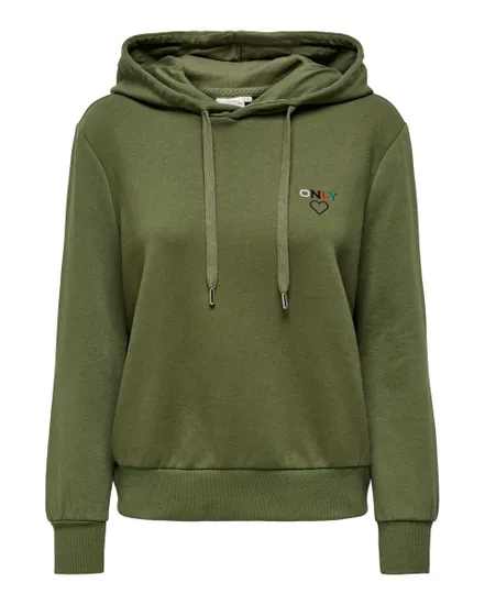 ONLNOOMI L/S LOGO HOOD NOOS