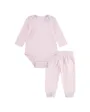 Ensemble de survetement Bébé NKN NEW IMPRESSIONS BS PANT SE Rose