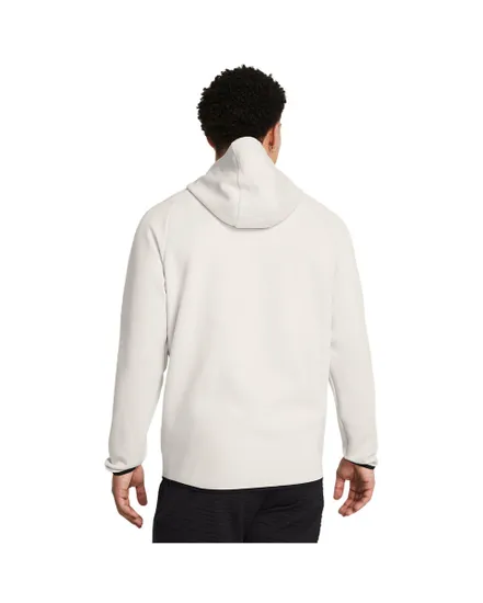 Veste zip à capuche Homme UA UNSTOPPABLE FLC FZ HD EU Beige