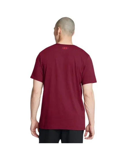 T-shirt MC Homme UA GL FOUNDATION UPDATE SS Bordeaux