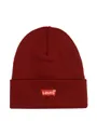 Beanie Homme Femme Rouge Batwing
