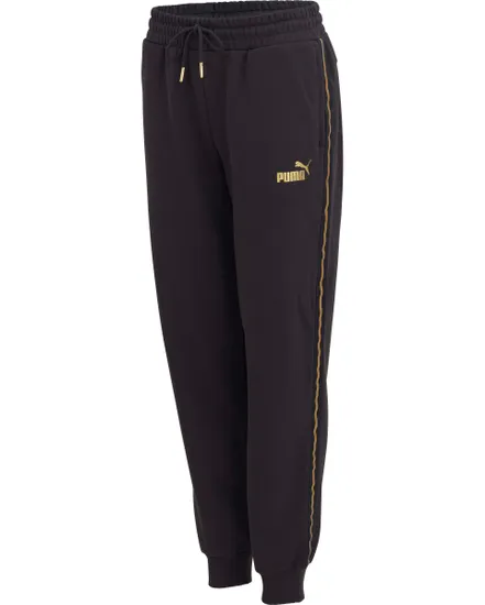 Pantalon de survetement Femme W ESS TAPE GOLD PANT FL Noir