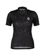 Maillot manches courtes Femme GRAVEL CONTESSA SIGNATURE Noir/Blanc