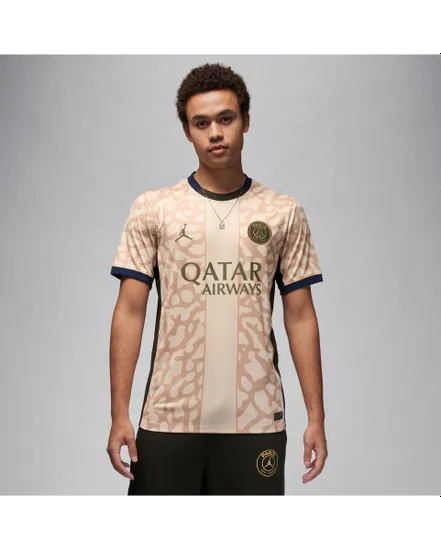 Maillot de football Homme PSG M NK DF STAD JSY SS 4TH Beige