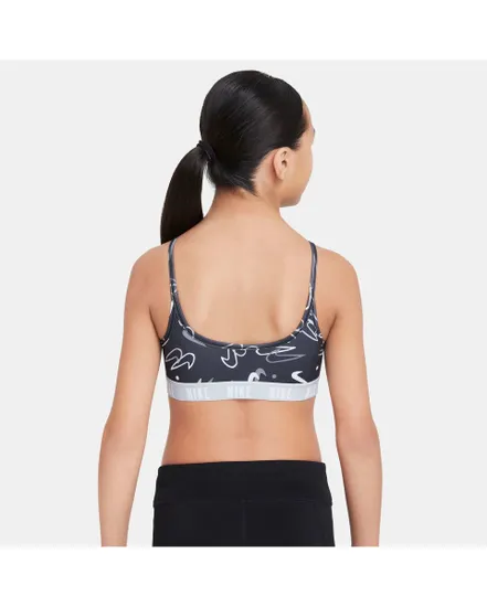 Brassière Enfant plus âgé G NK DF TROPHY BRA SSNL PRNT Noir