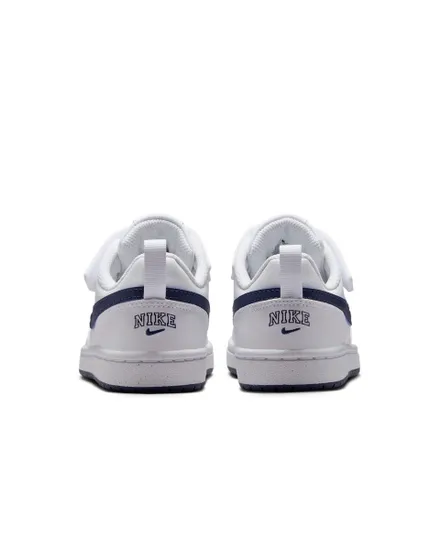 Chaussures Garçon COURT BOROUGH LOW BRND (PS) Blanc