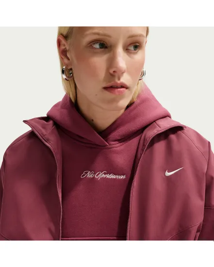 Sweat À Capuche Femme Nike Studio Fleece Cropped
