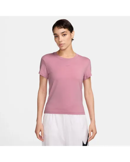 T-shirt Femme W NSW NK CHLL KNT MD CRP Rose
