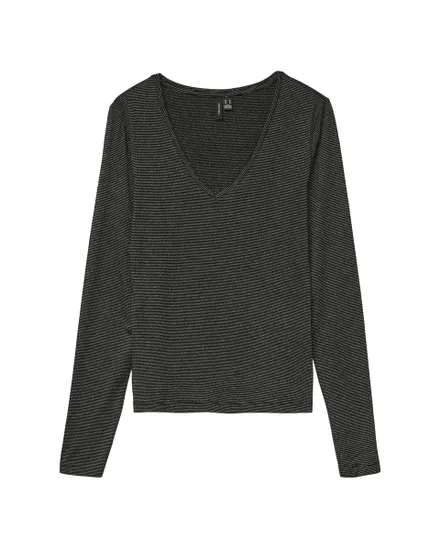 Blouse Femme VMLAVA Glitter Stripe Noos