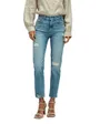 Jean Femme True Cropped Slim Destroyed