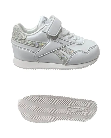 Chausses basses bébé fille Enfant REEBOK ROYAL CL JOG 3.0 1V Blanc