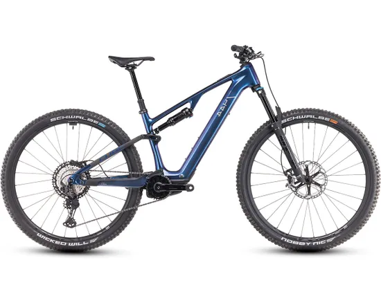 VTT électrique tout suspendu Unisexe AMS HYBRID ONE44 C:68X SLX 400X 29 Bleu
