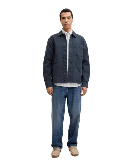 Surchemise Homme JPRBLUDERRY WORKER L/S