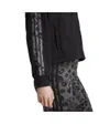 Sweat zip à capuche Femme W AOP FT FZ Noir
