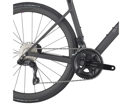 Vélo de route Unisexe ADDICT RC 30 Noir Carbone