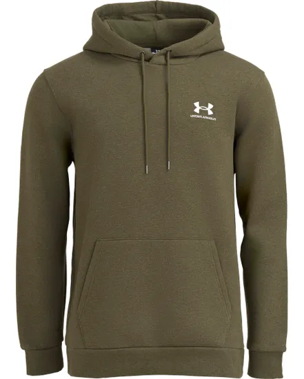 Sweat à capuche Homme UA ESSENTIAL FLEECE HOODIE Vert