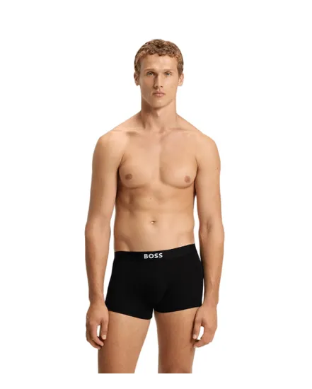 Lot de 3 boxers Homme TRUNK 3P BOSS ONE D Multicolore