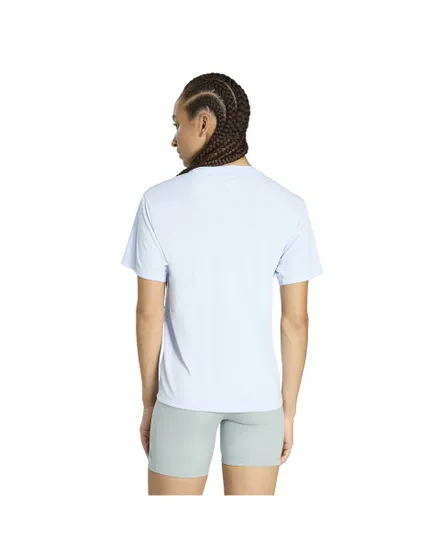 T-shirt Femme RUN ESS TEE W Bleu