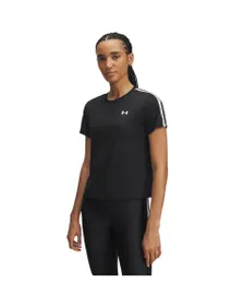 T-shirt Femme UA TECH WM TAPE SS Noir