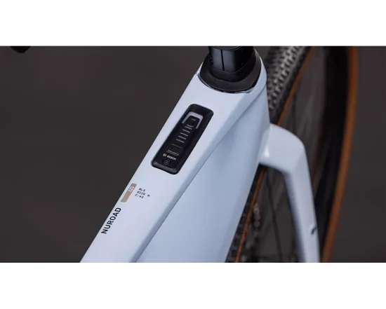 Vélo de gravel électrique NUROAD HYBRID C:62 SLX 400X Bleu Glacier