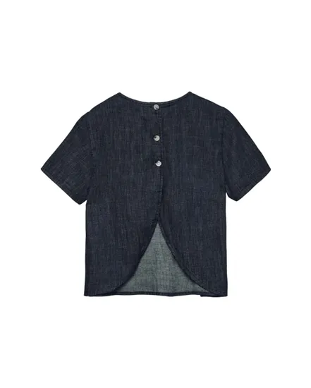 Top Femme VMKIRSTIN SS Denim Top SI353