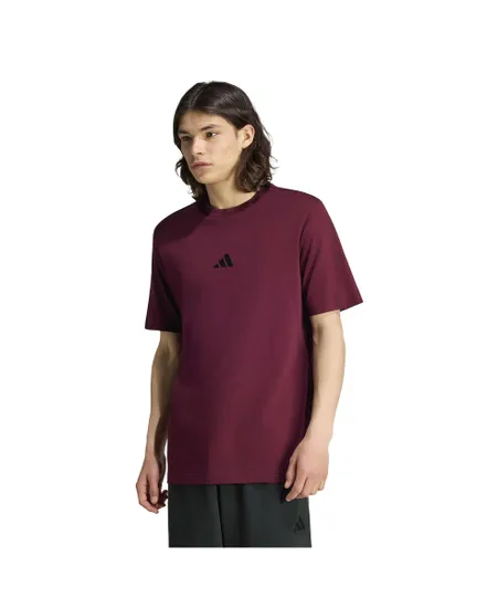 T-shirt Homme M SL SJ T Bordeaux
