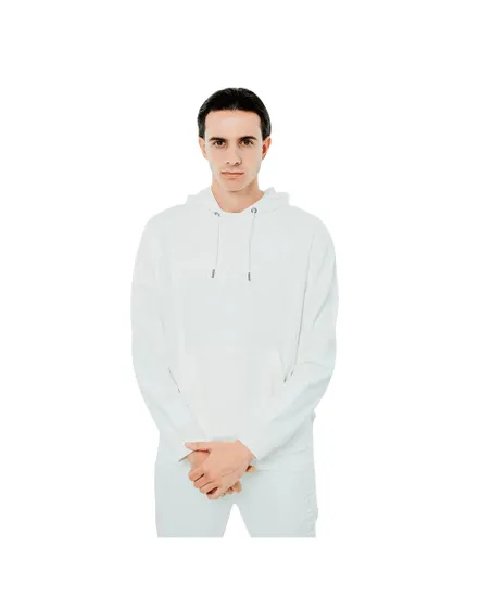 Sweat À Capuche Homme Chabrand Blanc