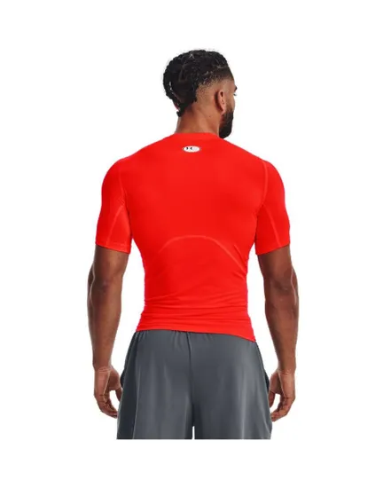 T-shirt Homme UA HG ARMOUR COMP SS Rouge