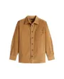 Surchemise Homme CORDUROY RLX OVERSHIRT Marron Clair