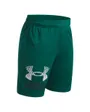 Short Enfant UA TECH LOGO SHORTS Vert