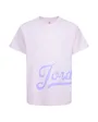 Tee-shirt Fille JORDAN WRAP AROUND SS TEE Rose