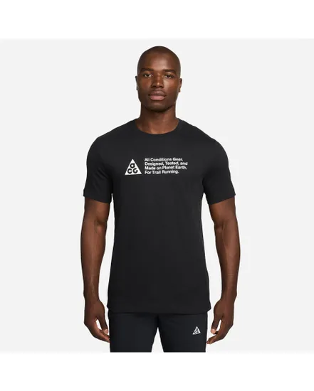 T-shirt Homme M ACG DF TEE STD TRAIL LOGO Noir