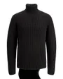 Pull Homme Col Roulé Noir
