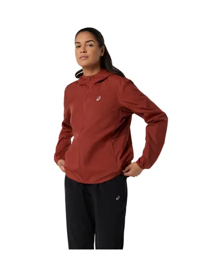 Veste à capuche Femme ASICS CORE JACKET Bordeaux