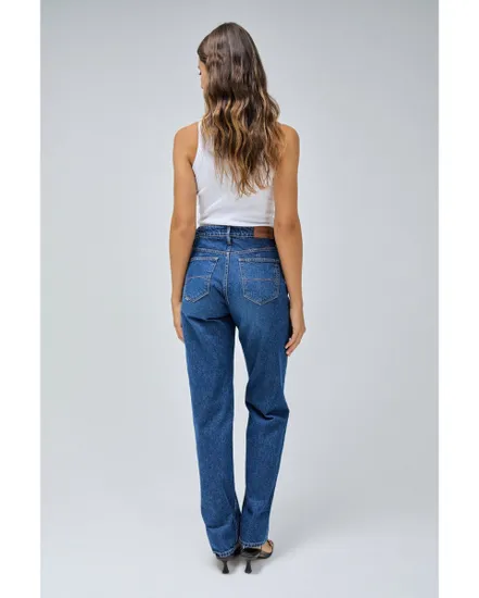 Jean Femme TRUE WITH CUFF Bleu