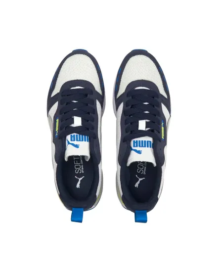 Chaussure basse de mode Enfant JR PUMA R78 Bleu