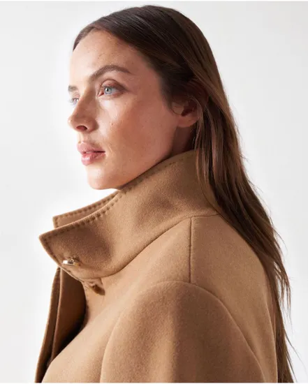 Manteau Femme THE REIMAGINED WOOL COAT Beige